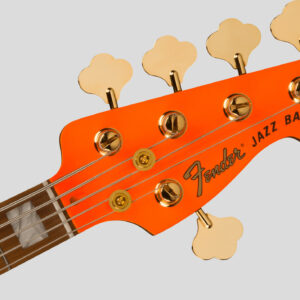 Fender MonoNeon Jazz Bass V Neon Yellow 5