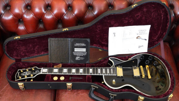 Gibson Custom Shop Les Paul Custom 11/04/2008 Ebony with Seymour Duncan Pearly Gates LPC