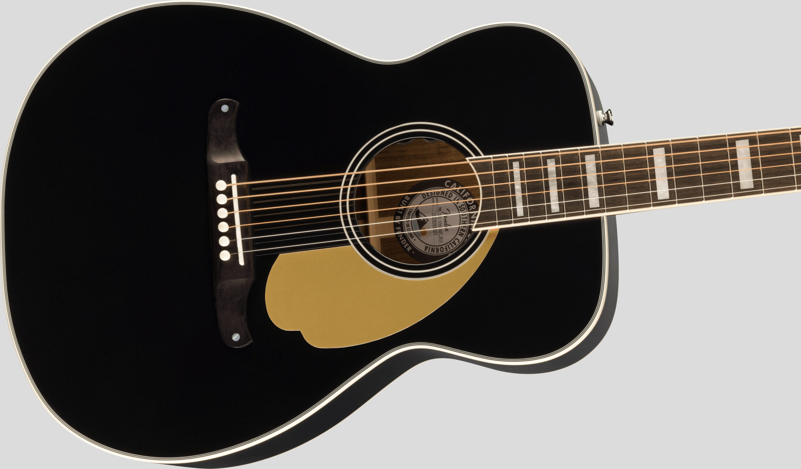 Fender Malibu Vintage Black 3