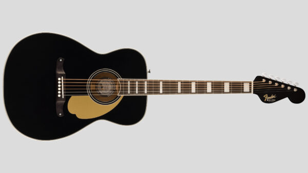 Fender Malibu Vintage Black 0971022306 custodia rigida Fender inclusa