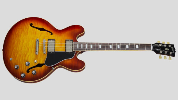 Gibson ES-335 Block Figured Iced Tea ES35F00ITNH1 Made in Usa inclusa custodia rigida