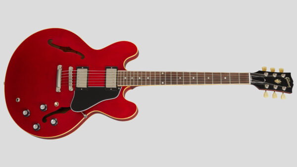 Gibson ES-335 Dot Satin Cherry ES35S00WCNH1 Made in Usa inclusa custodia rigida