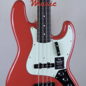 Fender Vintera II 60 Jazz Bass Fiesta Red 3