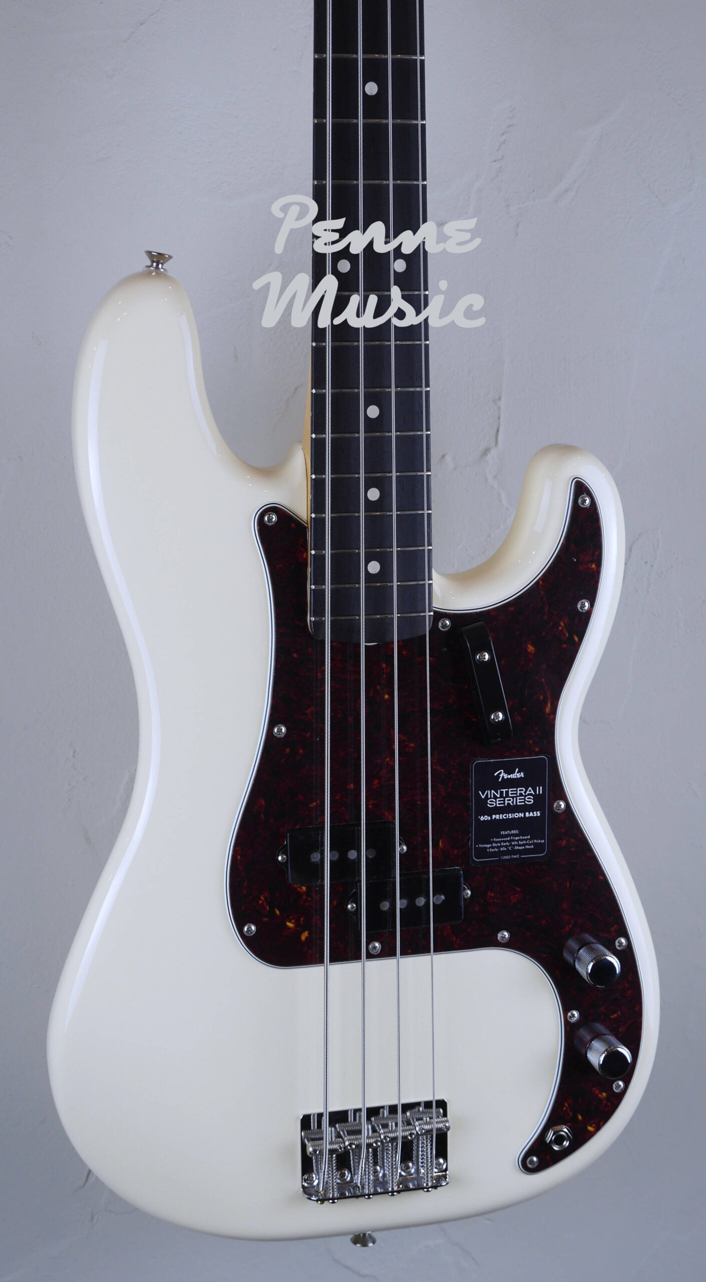 Fender Vintera II 60 Precision Bass Olympic White 3
