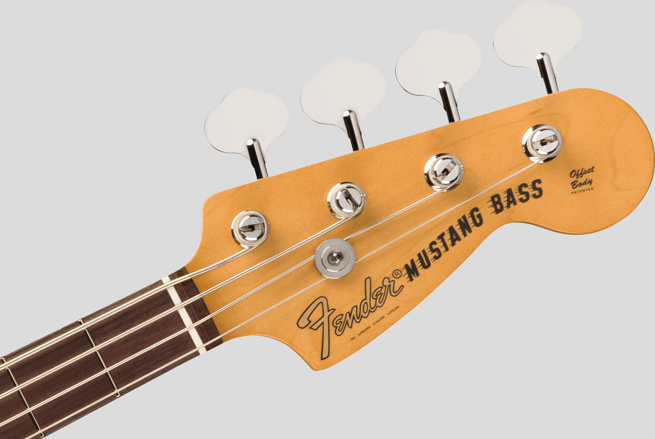 Fender Vintera II 70 Mustang Bass Competition Orange 5