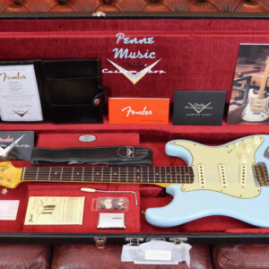 Fender Custom Shop Time Machine 1964 Stratocaster Faded Aged Daphne Blue J.Relic 1