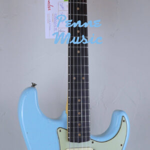 Fender Custom Shop Time Machine 1964 Stratocaster Faded Aged Daphne Blue J.Relic 2