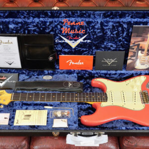 Fender Custom Shop Time Machine 1964 Stratocaster Faded Aged Fiesta Red J.Relic 1
