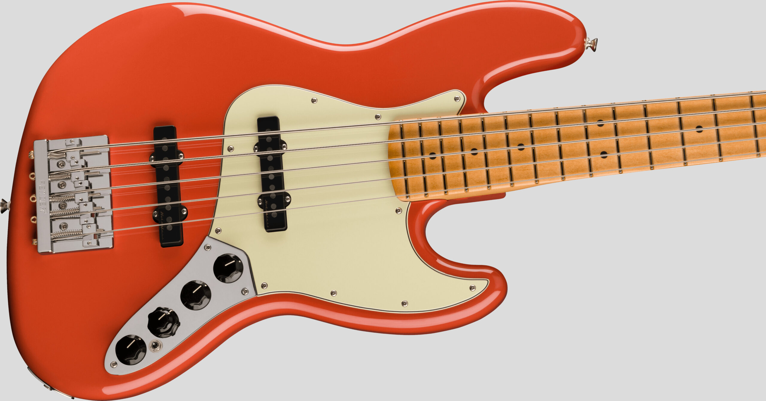 Fender Player Plus Jazz Bass V Fiesta Red 3