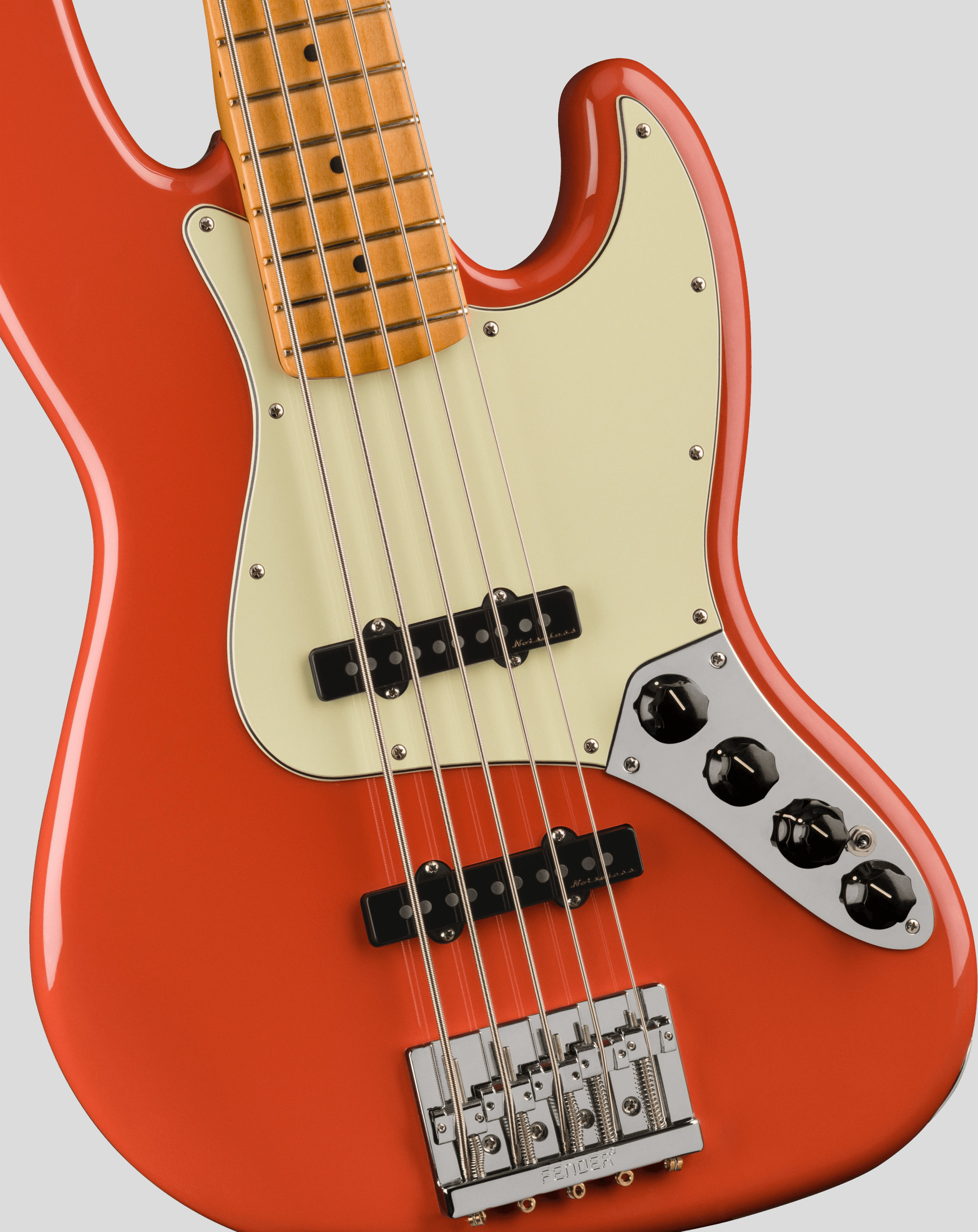 Fender Player Plus Jazz Bass V Fiesta Red 4