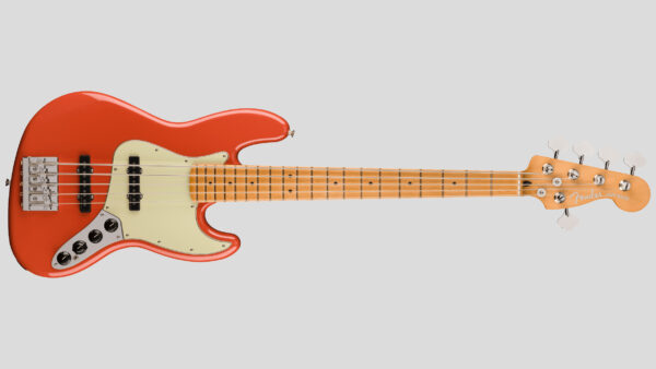 Fender Player Plus Jazz Bass V Fiesta Red 0147382340 Made in Mexico inclusa custodia Fender