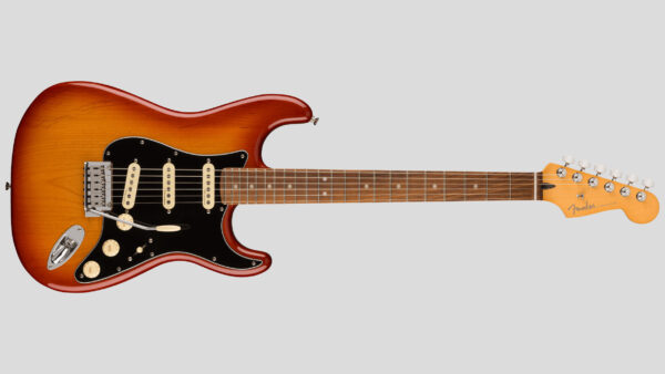 Fender Player Plus Stratocaster Sienna Sunburst 0147313347 Made in Mexico inclusa custodia Fender