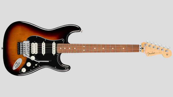Fender Player Stratocaster Floyd Rose HSS 3-Color Sunburst 1149403500 con custodia Fender in omaggio