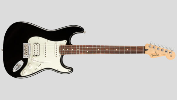 Fender Player Stratocaster HSS Black PF 0144523506 con custodia Fender in omaggio