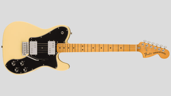 Fender Vintera II 70 Telecaster Deluxe with Tremolo Vintage White 0149072341 inclusa custodia Fender