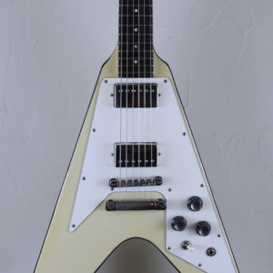 Gibson Flying V Tuxedo 1981 Polaris White 4