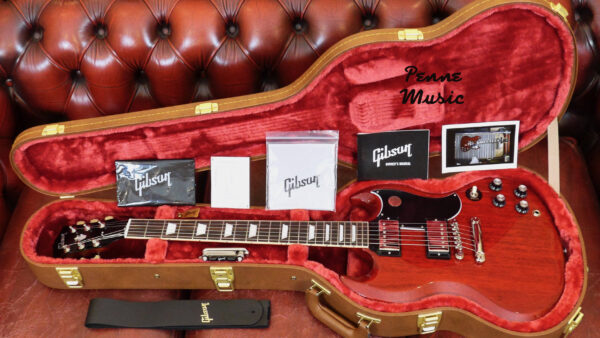 Gibson SG Standard 61 01/12/2022 Vintage Cherry SG6100VENH1 Made in Usa inclusa custodia rigida