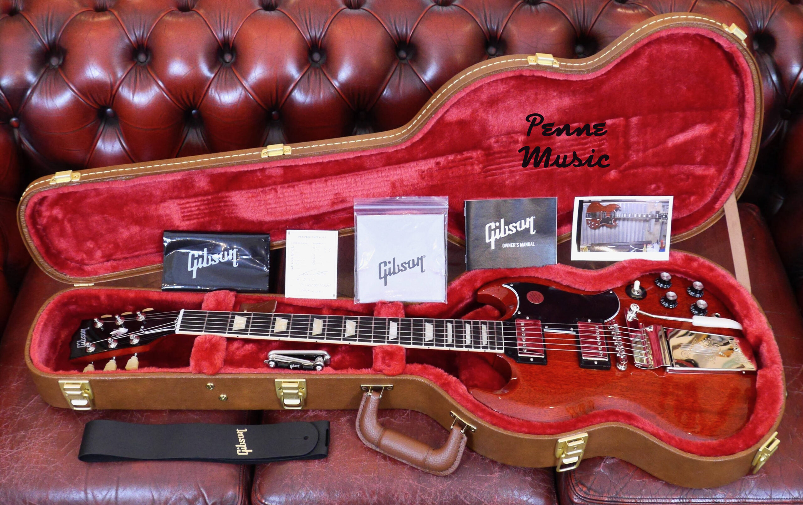 Gibson SG Standard 61 Maestro Vibrola 31/08/2022 Vintage Cherry 1