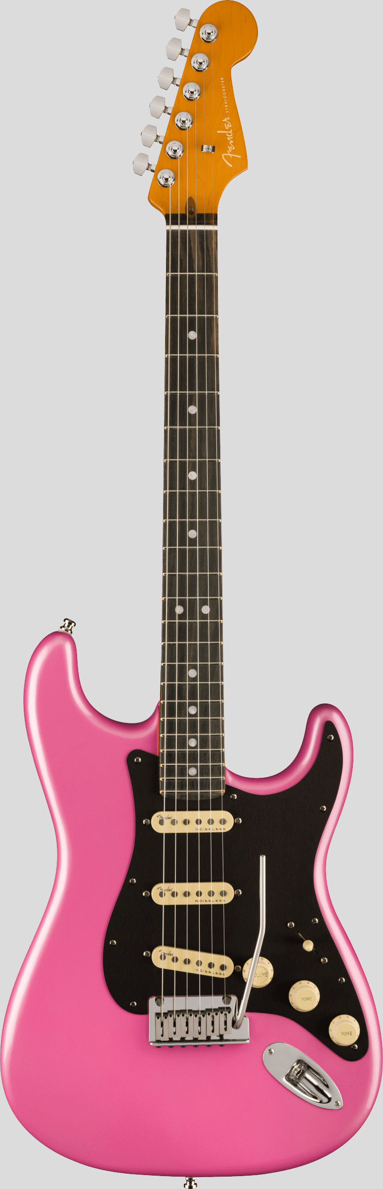 Fender Limited Edition American Ultra Stratocaster Bubble Gum Metallic 1