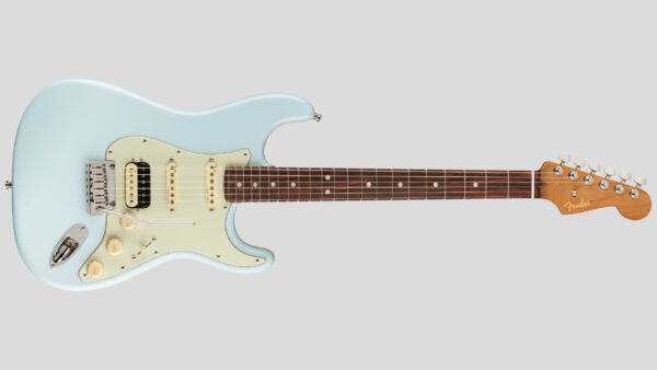 Fender Limited Edition American Ultra Stratocaster HSS Roasted Maple Neck Sonic Blue 0118020772