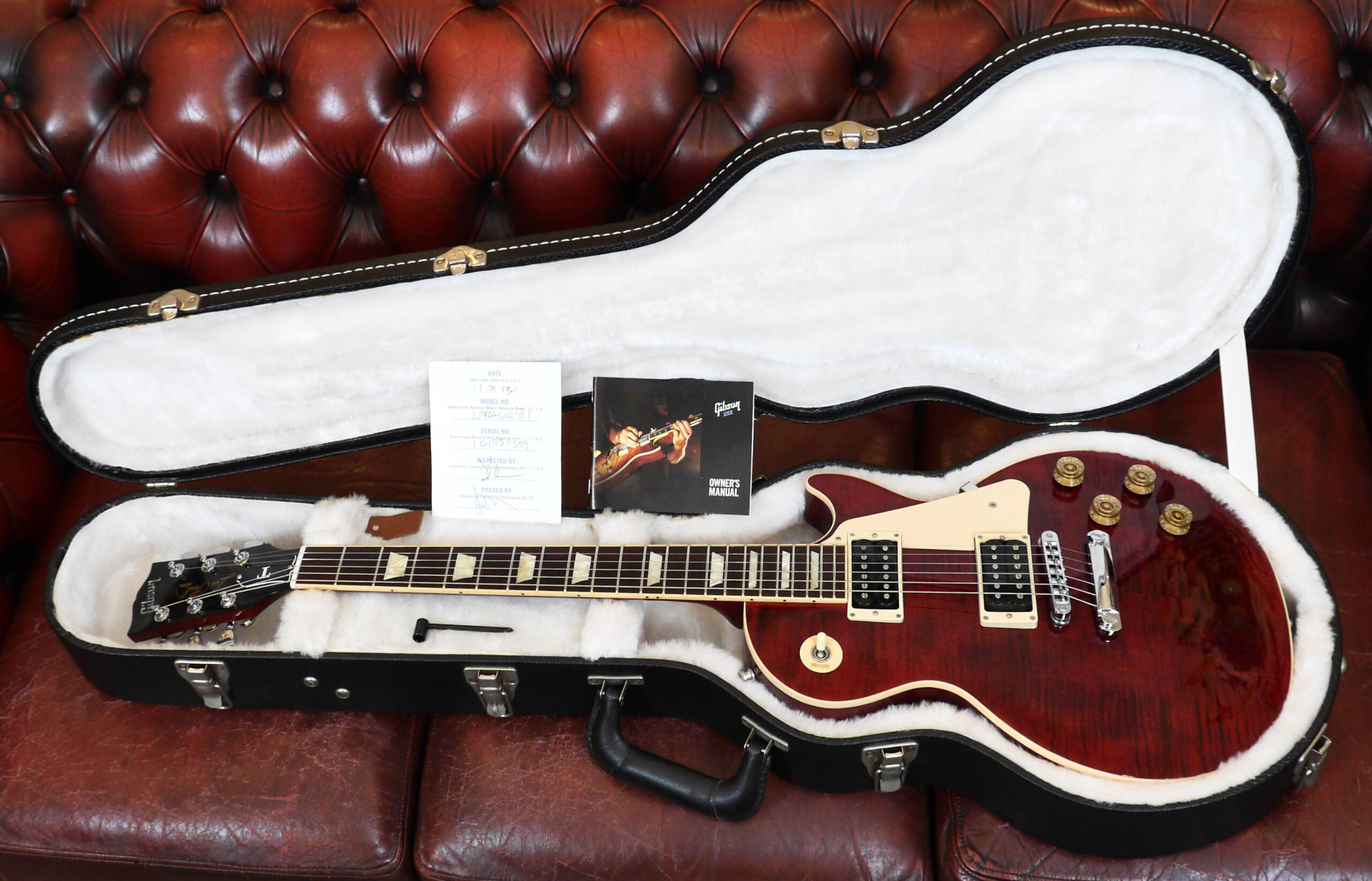 Gibson Les Paul Signature T 31/01/2013 Wine Red 1