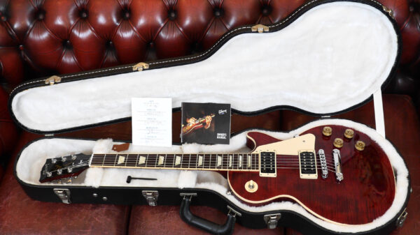 Gibson Les Paul Signature T 31/01/2013 Wine Red LPTAAWRCH1 Made in Usa inclusa custodia rigida