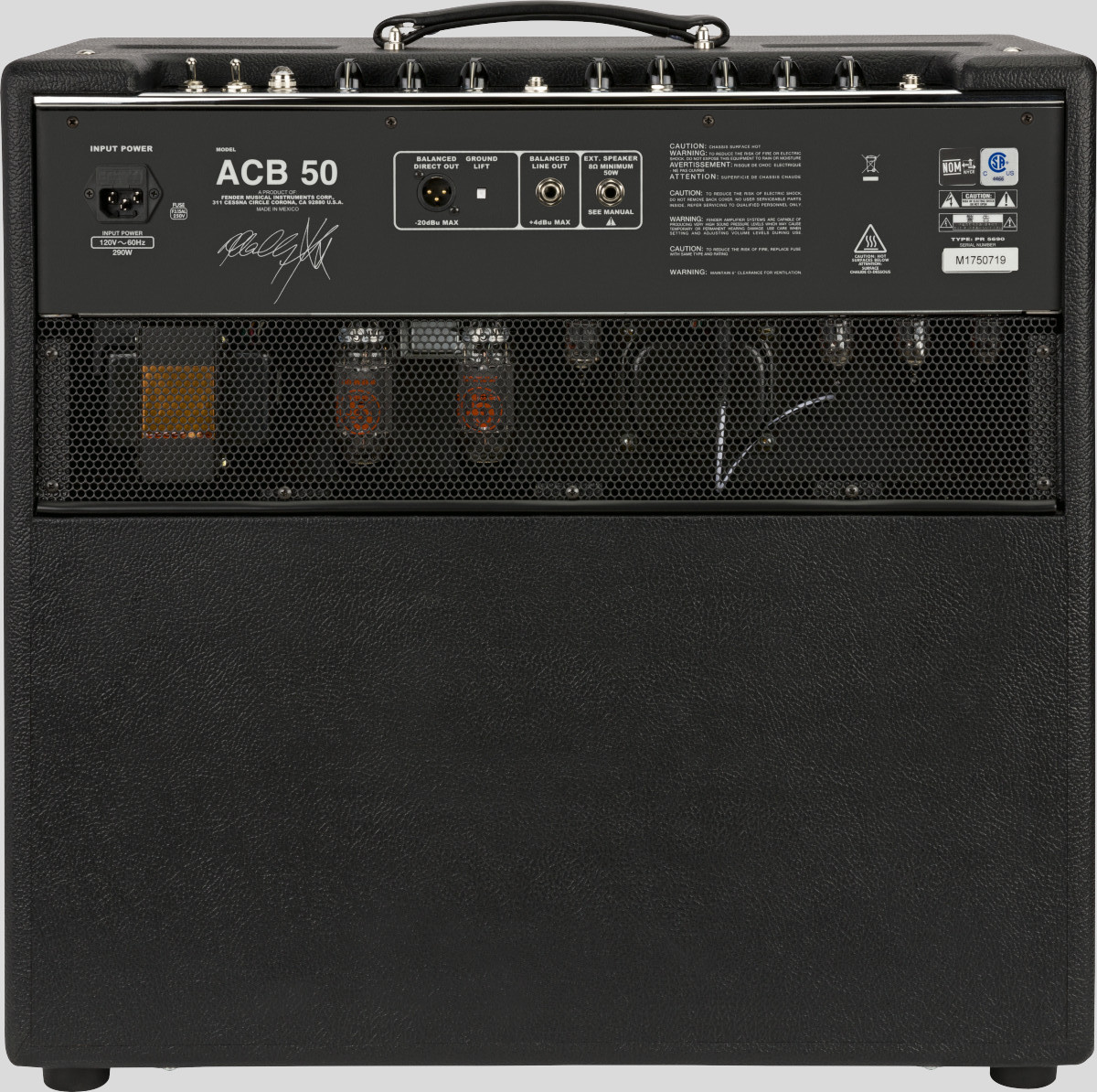 Fender Adam Clayton ACB 50 Bass Amplifier 4