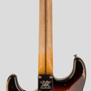 Fender Custom Shop Limited Edition 70th Anniversary 1954 Stratocaster Wide-Fade 2-Color Sunburst Heavy Relic 2
