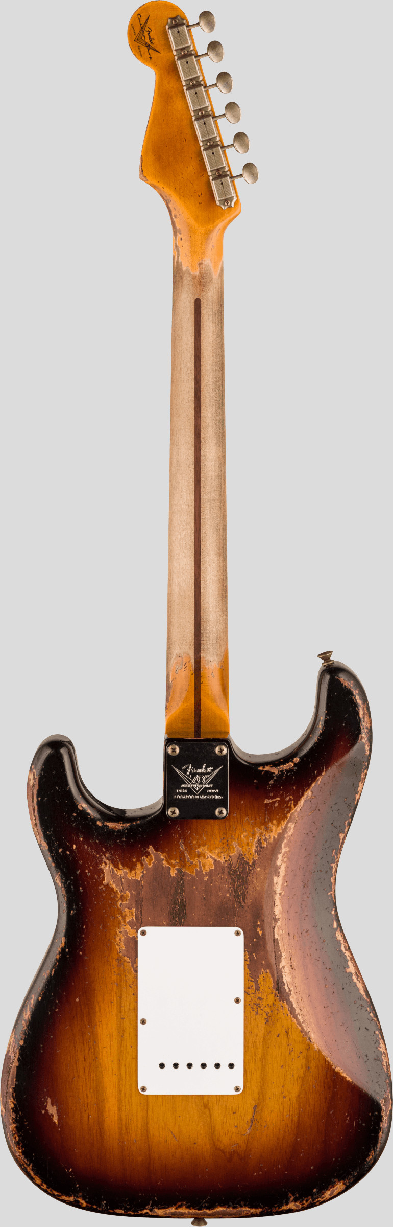Fender Custom Shop Limited Edition 70th Anniversary 1954 Stratocaster Wide-Fade 2-Color Sunburst SHR 2