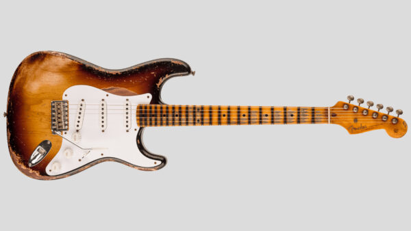 Fender Custom Shop Ltd Ed. 70th Ann. 1954 Stratocaster Wide-Fade 2-Color Sunburst SHR 9236091146