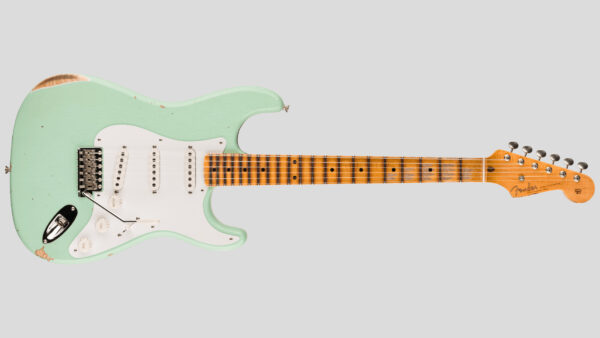 Fender Custom Shop Limited Edition Fat 1954 Stratocaster Faded Aged Surf Green Relic 9236091150