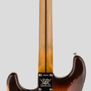 Fender Custom Shop Limited Edition Fat 1954 Stratocaster Wide-Fade Chocolate 2-Color Sunburst Relic 2