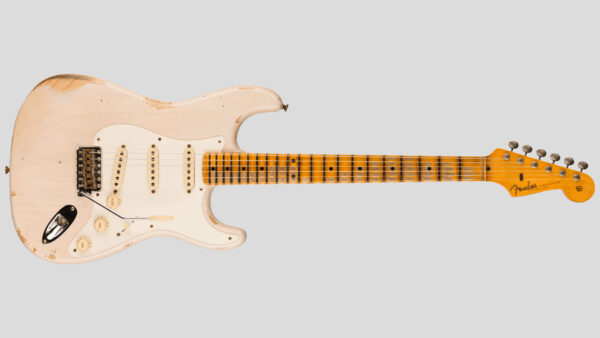 Fender Custom Shop Time Machine 1957 Stratocaster Aged White Blonde Heavy Relic 9236091084