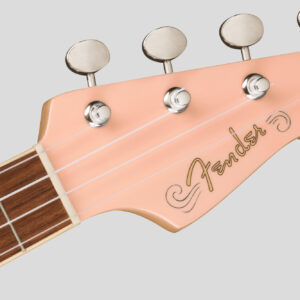 Fender Fullerton Jazzmaster Concert Ukulele Shell Pink 5