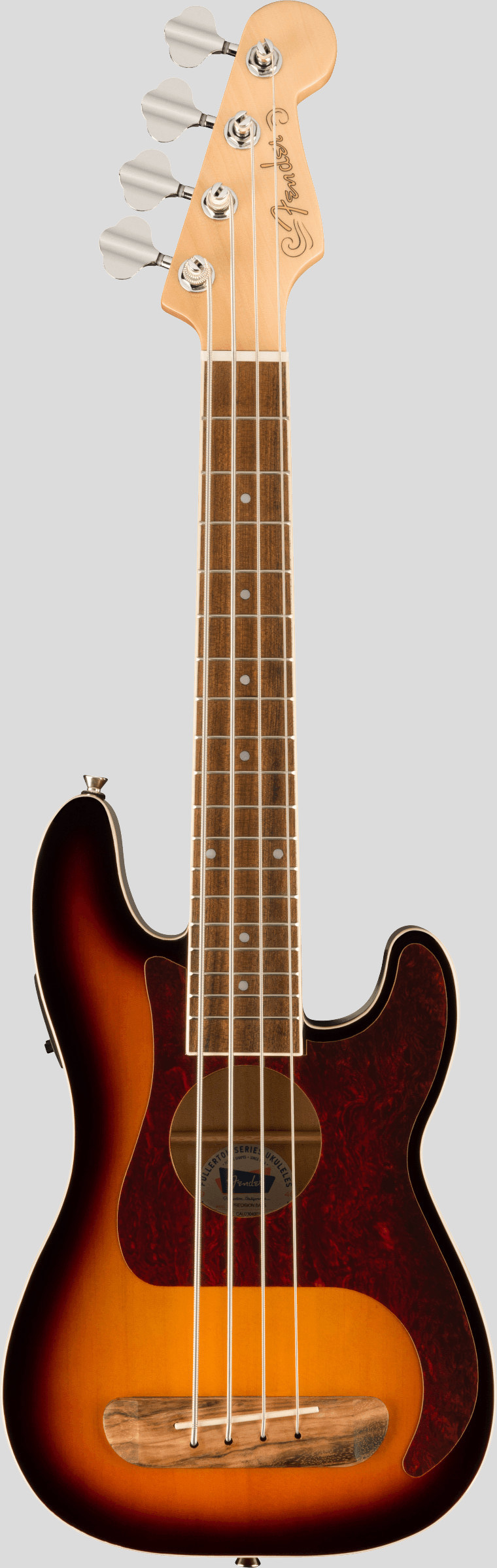 Fender Fullerton Precision Bass Ukulele 3-Color Sunburst 1