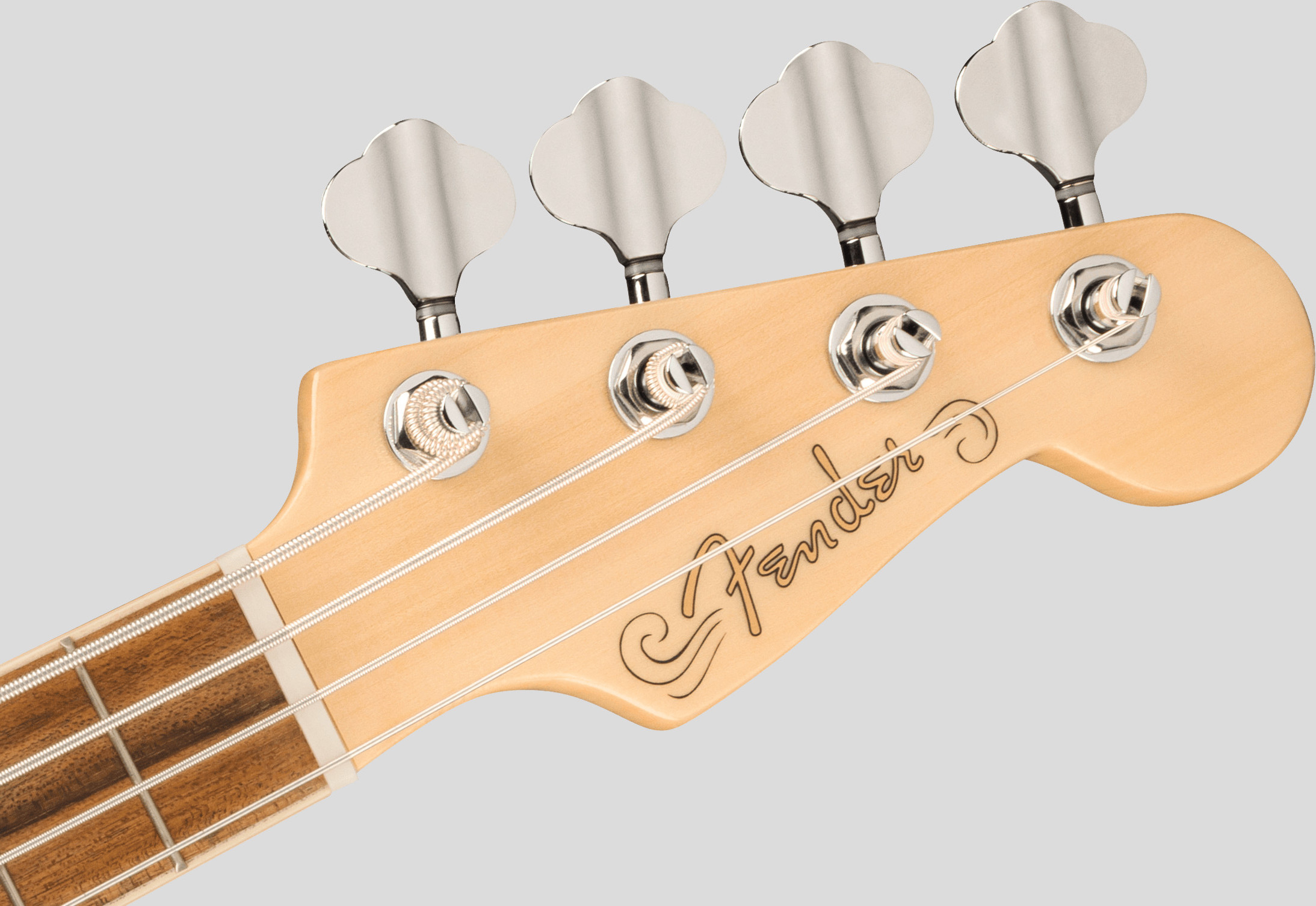 Fender Fullerton Precision Bass Ukulele Olympic White 5