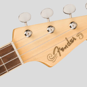 Fender Fullerton Stratocaster Concert Ukulele Candy Apple Red 5