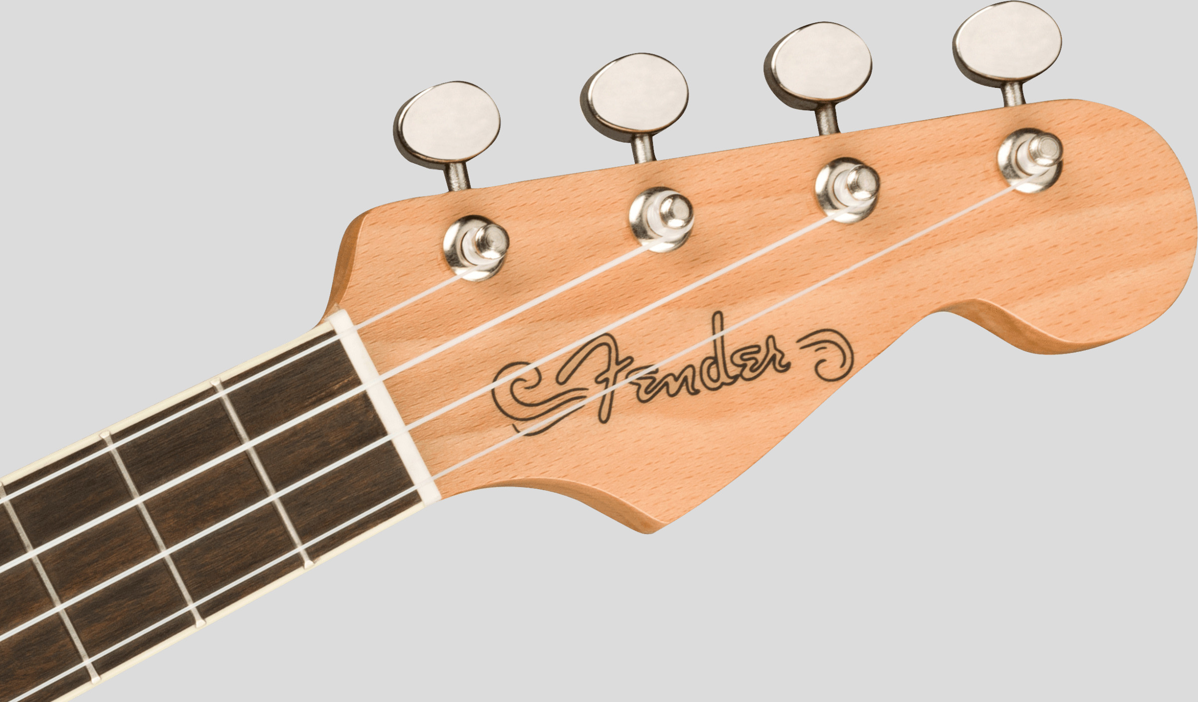 Fender Fullerton Stratocaster Concert Ukulele Sunburst 5