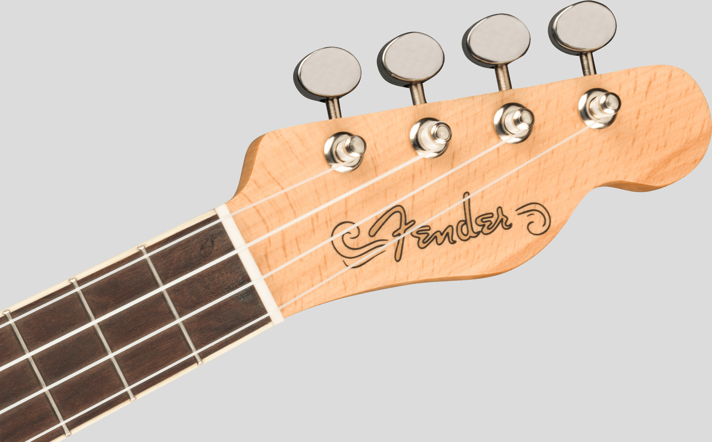Fender Fullerton Telecaster Concert Ukulele Butterscotch Blonde 5