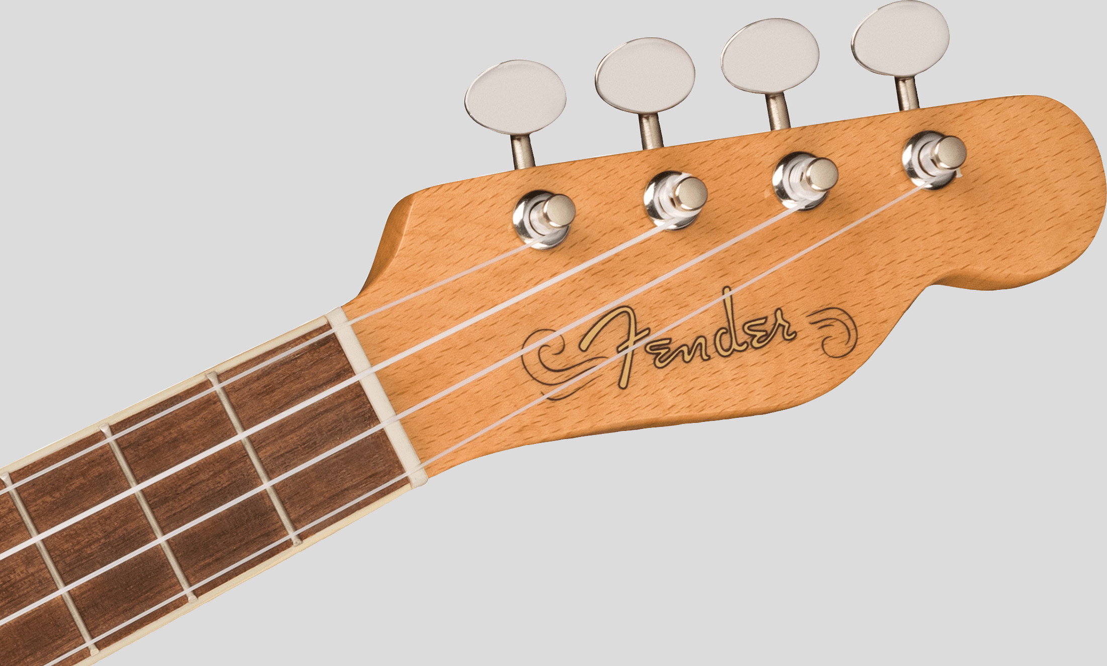 Fender Fullerton Telecaster Concert Ukulele Lake Placid Blue 5