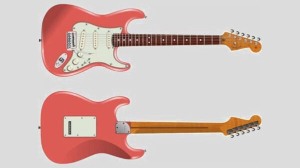 Fender Limited Edition American Pro II Stratocaster Fiesta Red with Custom Shop 69 0177110740