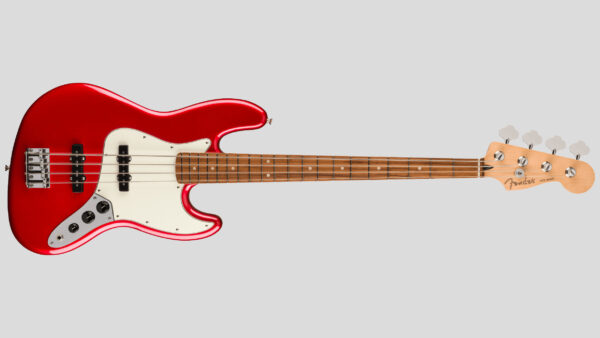 Fender Player Jazz Bass Candy Apple Red 0149903509 Made in Mexico con custodia Fender in omaggio