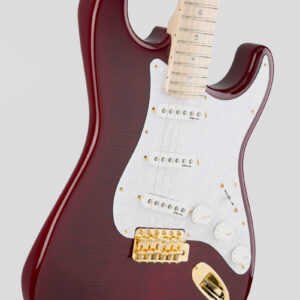 Fender Richie Kotzen Stratocaster Transparent Red Burst 4