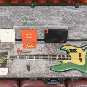 Fender Limited Edition American Ultra Jazz Bass Ebony Fingerboard Mystic Pine Green 1