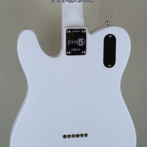 Fender Limited Edition John 5 Ghost Telecaster Arctic White #451 of 600 5
