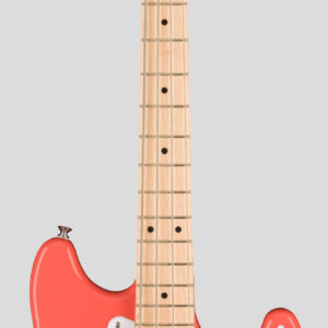 Squier by Fender Sonic Bronco Bass Tahitian Coral 1