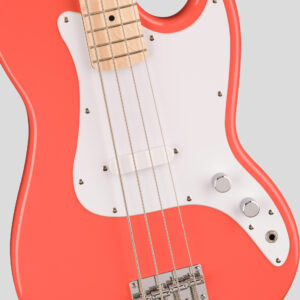 Squier by Fender Sonic Bronco Bass Tahitian Coral 4