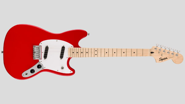 Squier by Fender Sonic Mustang Torino Red 0373652558 con custodia Fender in omaggio