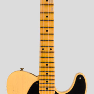 Fender Custom Shop Time Machine 1954 Telecaster Faded Aged Nocaster Blonde Relic 1