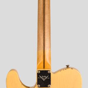 Fender Custom Shop Time Machine 1954 Telecaster Faded Aged Nocaster Blonde Relic 2